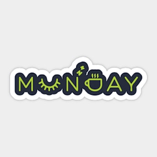 Monday - 2 Sticker